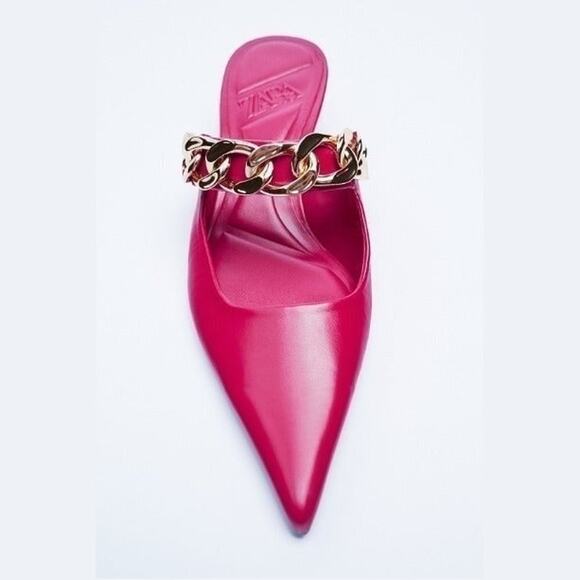 ZARA Pointed Toe Mules NWT - Picture 16 of 16